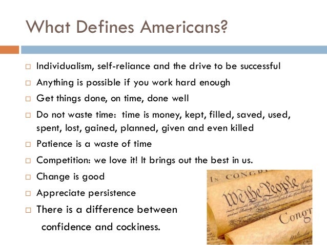 what makes a good american how does your generation define what it means to be an american today
